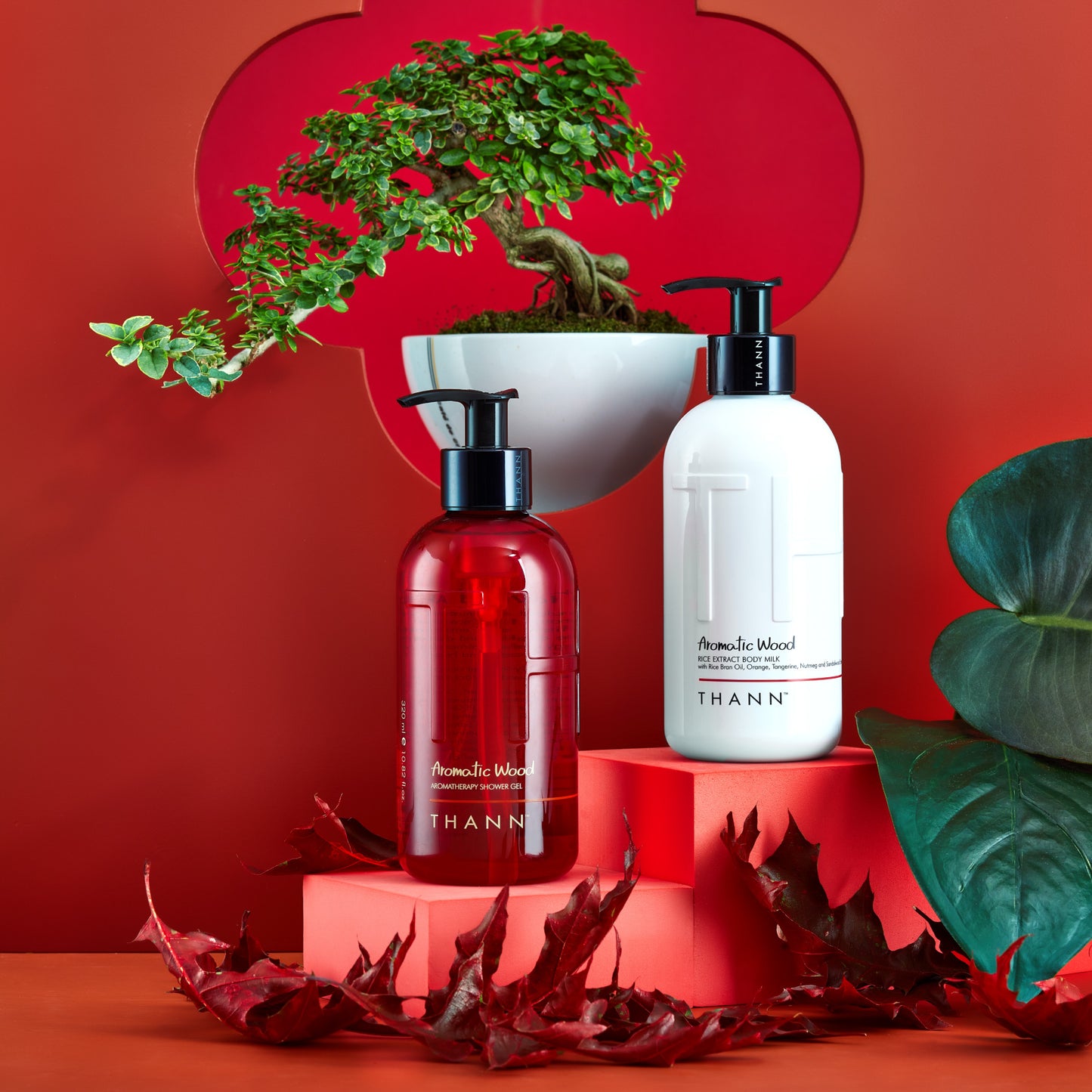 Aromatic Wood Aromatherapy Shower Gel 320ml